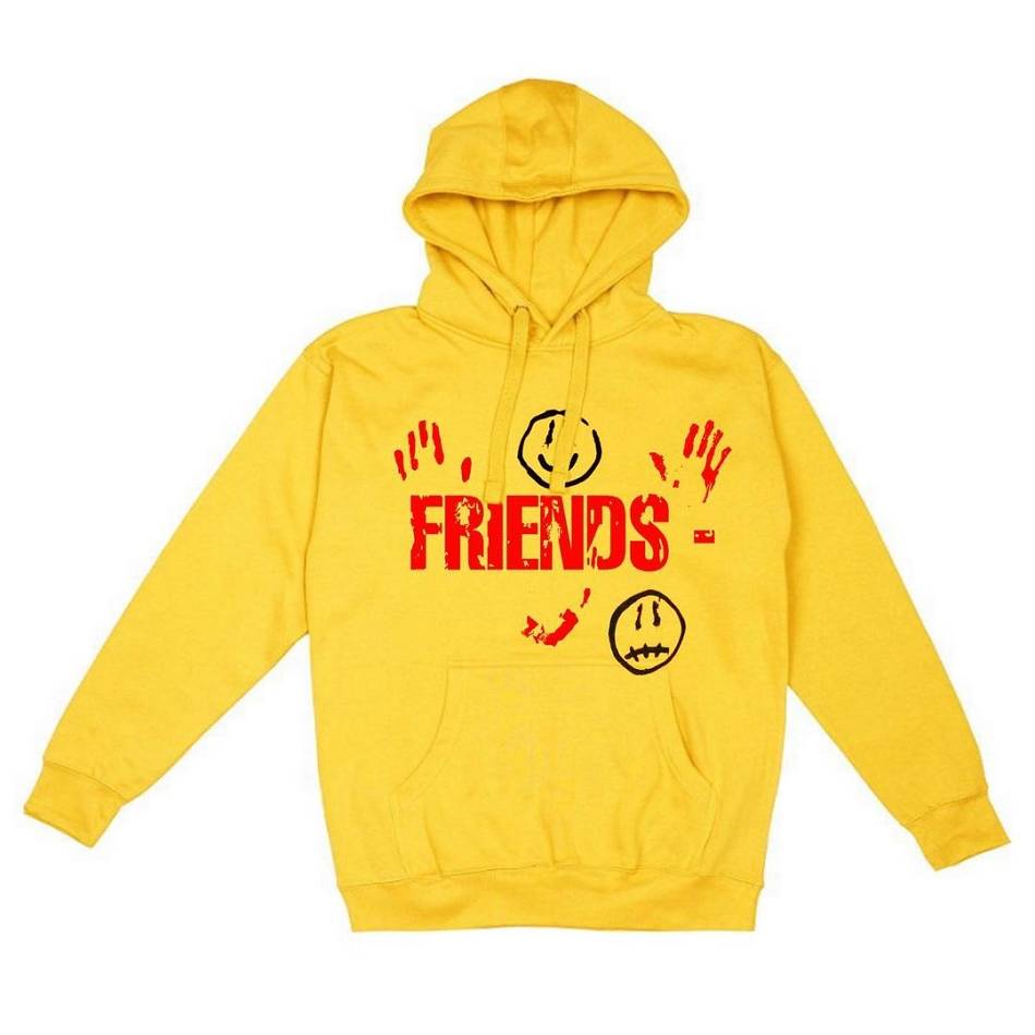 Hoodie Outlet Online - Hot Drip Blood V Staple Friends Yellow