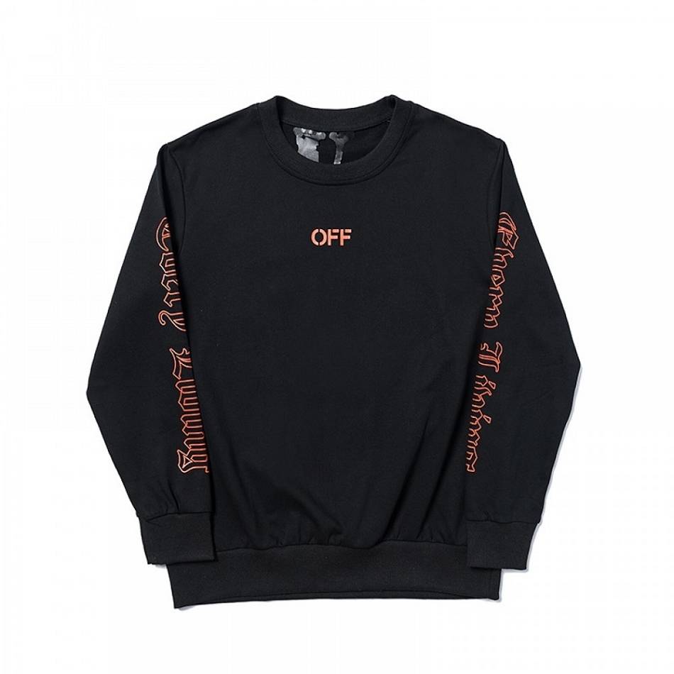 More Vlone Sweatshirt Off-White Black | IE_A9682